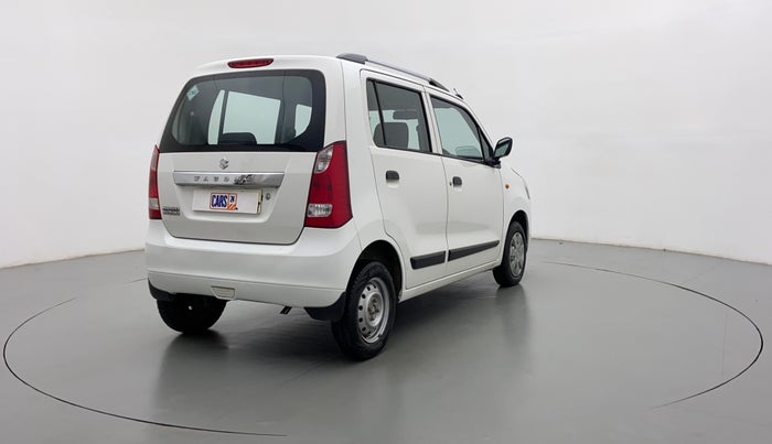2017 Maruti Wagon R 1.0 LXI CNG, CNG, Manual, 44,723 km, Right Back Diagonal