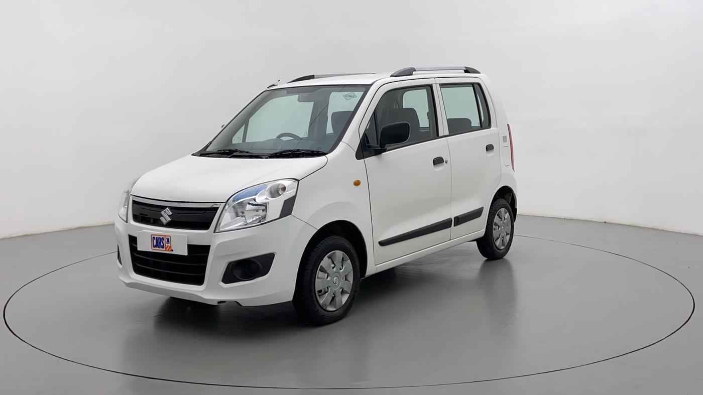 2017 Maruti Wagon R 1.0 LXI CNG, CNG, Manual, 44,723 km, Left Front Diagonal