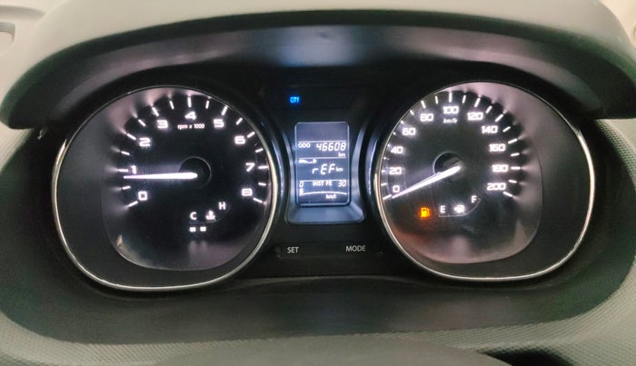 2018 Tata Tiago XZ PETROL, Petrol, Manual, 46,606 km, Odometer Image
