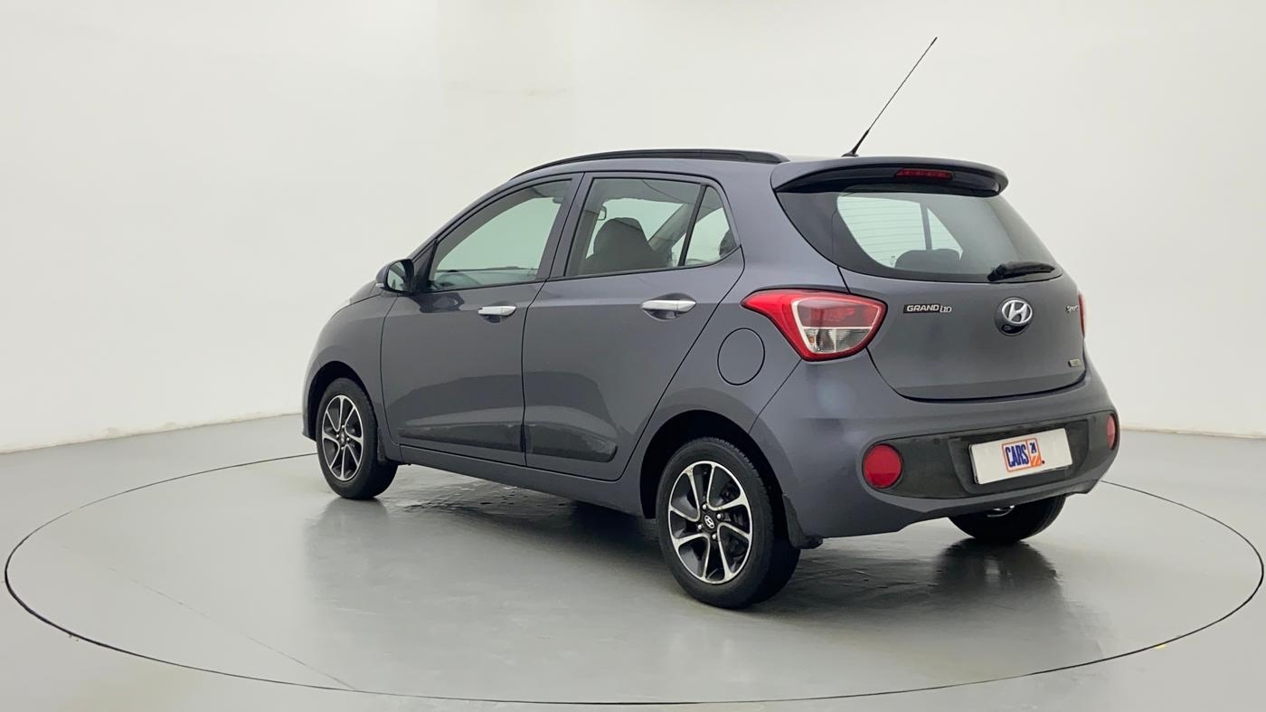2017 Hyundai Grand i10 ASTA 1.2 KAPPA VTVT, Petrol, Manual, 110 km, Left Back Diagonal