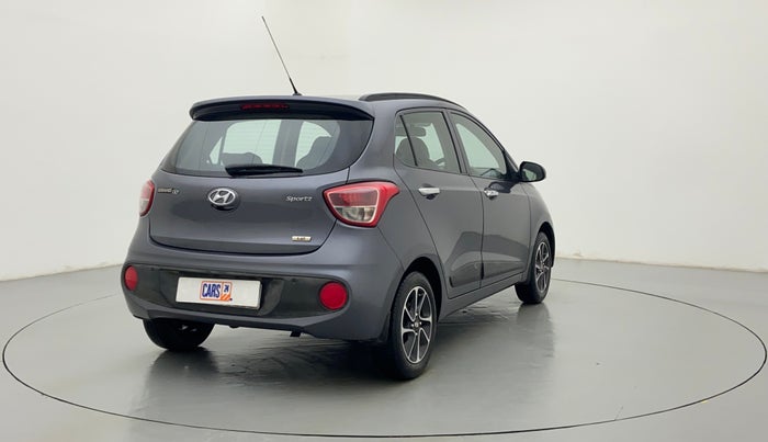 2017 Hyundai Grand i10 ASTA 1.2 KAPPA VTVT, Petrol, Manual, 110 km, Right Back Diagonal