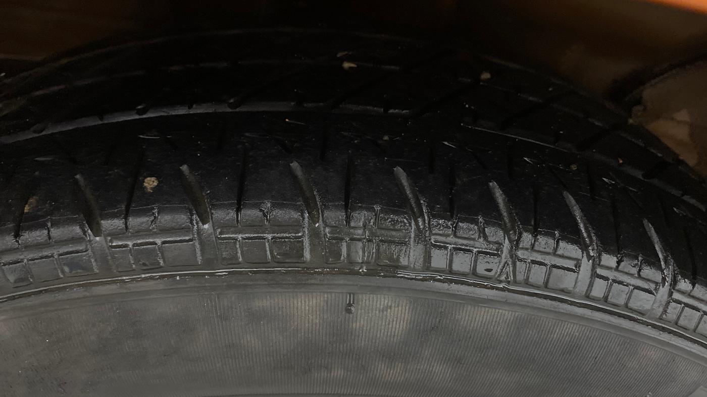 2018 Tata Tiago XZ PLUS DIESEL, Diesel, Manual, 1,05,113 km, Right Rear Tyre Tread