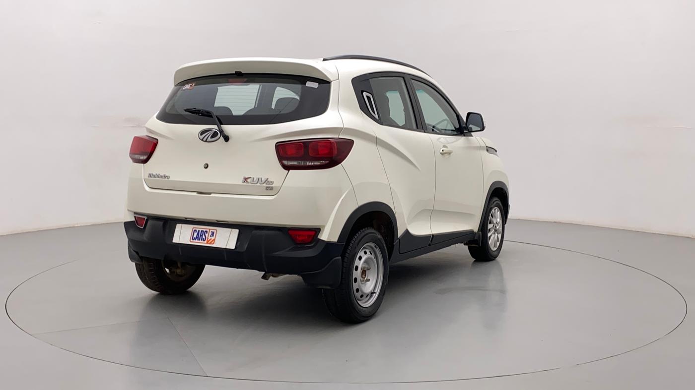 2016 Mahindra Kuv100 K8 6 STR, Petrol, Manual, 24,964 km, Right Back Diagonal