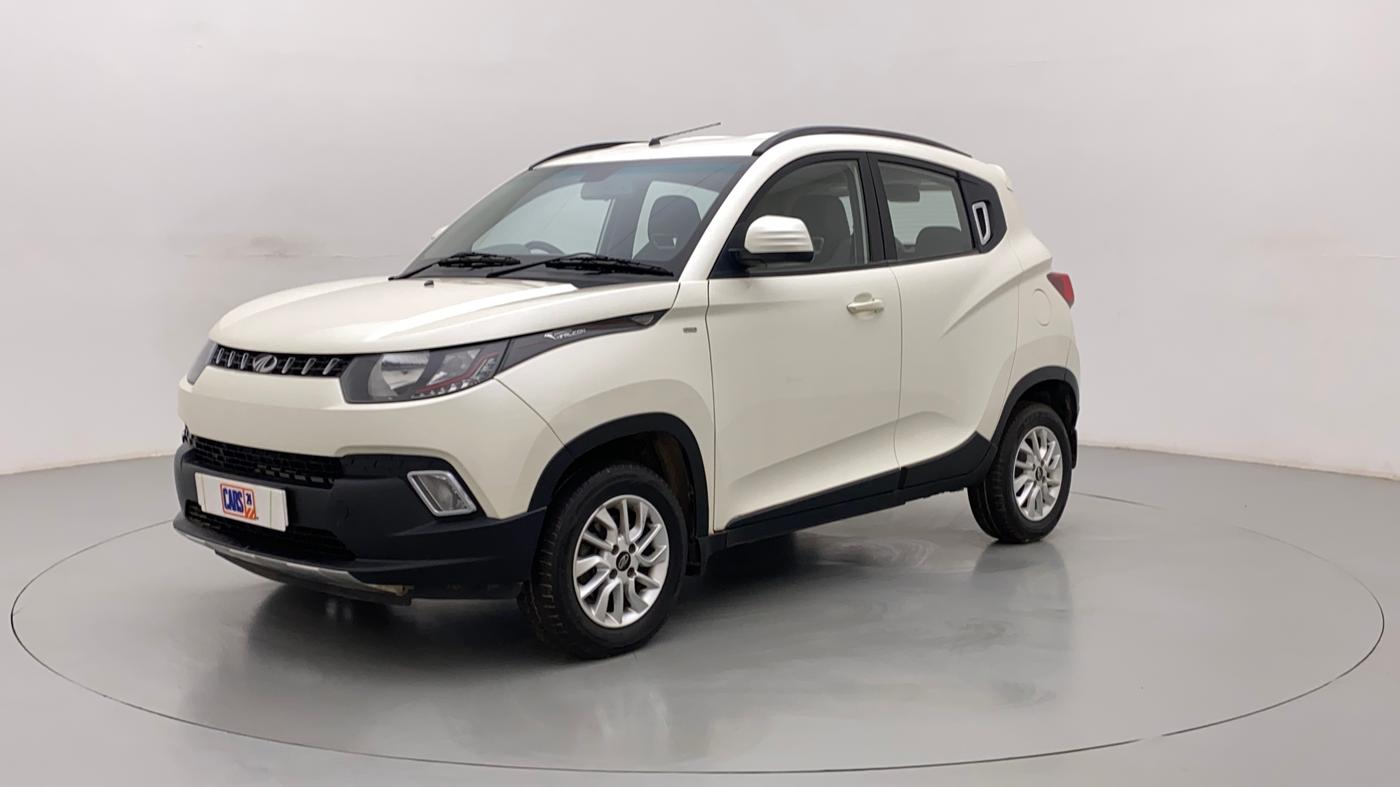 2016 Mahindra Kuv100 K8 6 STR, Petrol, Manual, 24,964 km, Left Front Diagonal