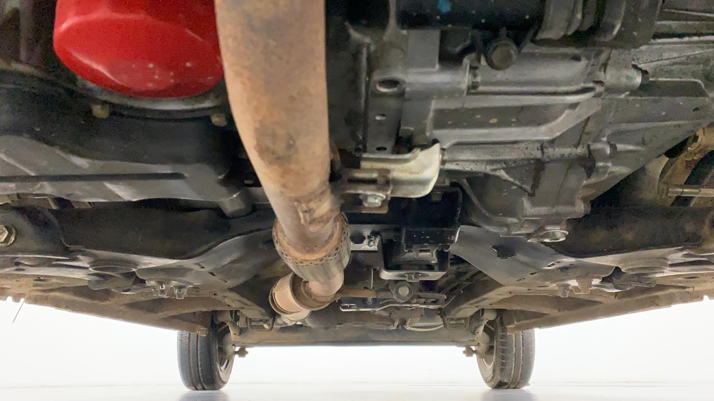 2016 Mahindra Kuv100 K8 6 STR, Petrol, Manual, 24,964 km, Front Underbody