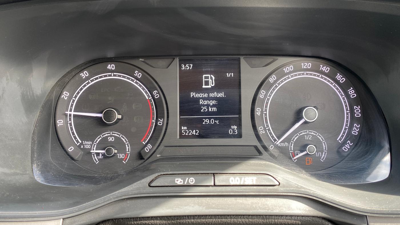 2022 Skoda KUSHAQ AMBITION 1.0L TSI MT, Petrol, Manual, 52,241 km, Odometer Image