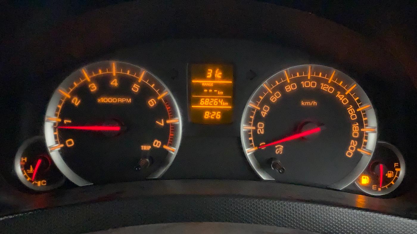2016 Maruti Swift ZXI, Petrol, Manual, 68,264 km, Odometer Image