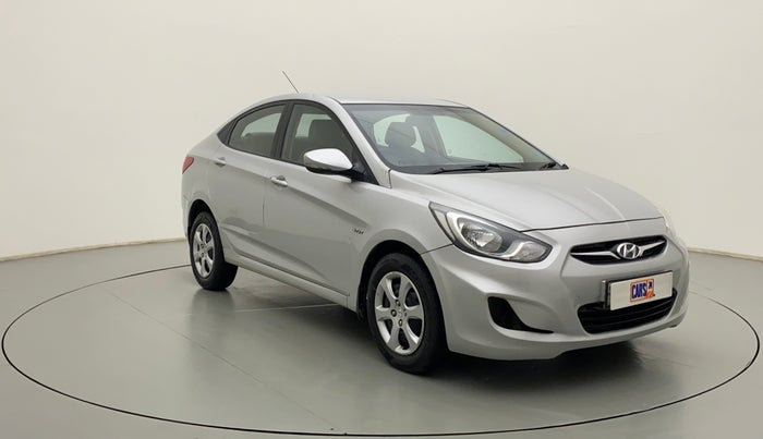 2011 Hyundai Verna FLUIDIC 1.6 VTVT EX, Petrol, Manual, 55,695 km, Right Front Diagonal