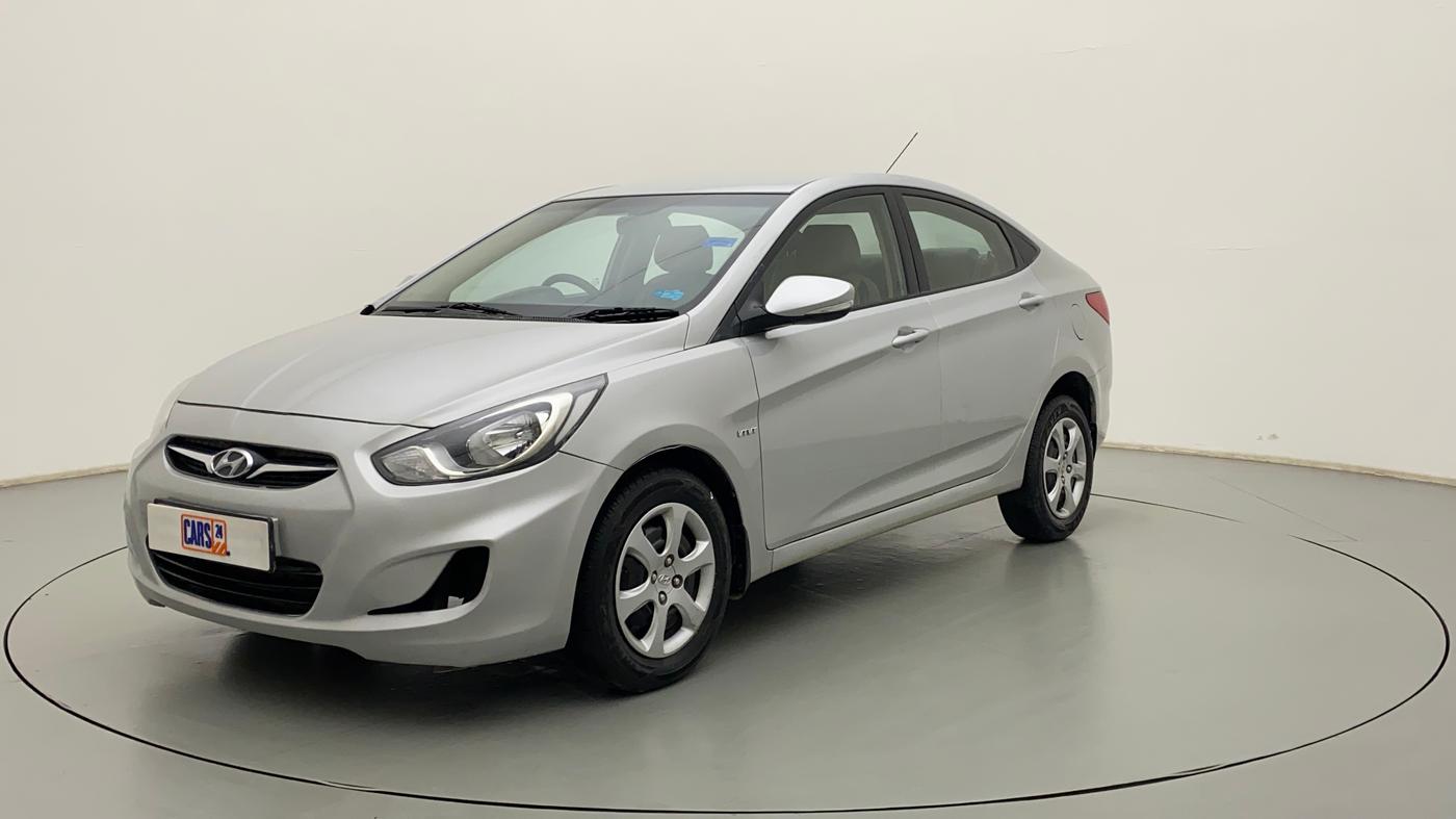 2011 Hyundai Verna FLUIDIC 1.6 VTVT EX, Petrol, Manual, 55,695 km, Left Front Diagonal