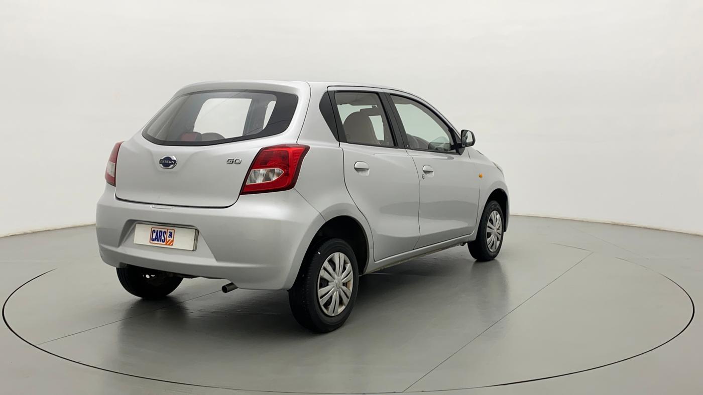 2014 Datsun Go T, Petrol, Manual, 61,683 km, Right Back Diagonal