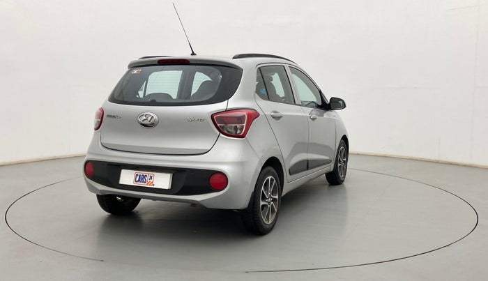 2018 Hyundai Grand i10 SPORTZ AT 1.2 KAPPA VTVT, Petrol, Automatic, 67,778 km, Right Back Diagonal