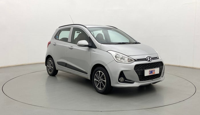 2018 Hyundai Grand i10 SPORTZ AT 1.2 KAPPA VTVT, Petrol, Automatic, 67,778 km, Right Front Diagonal