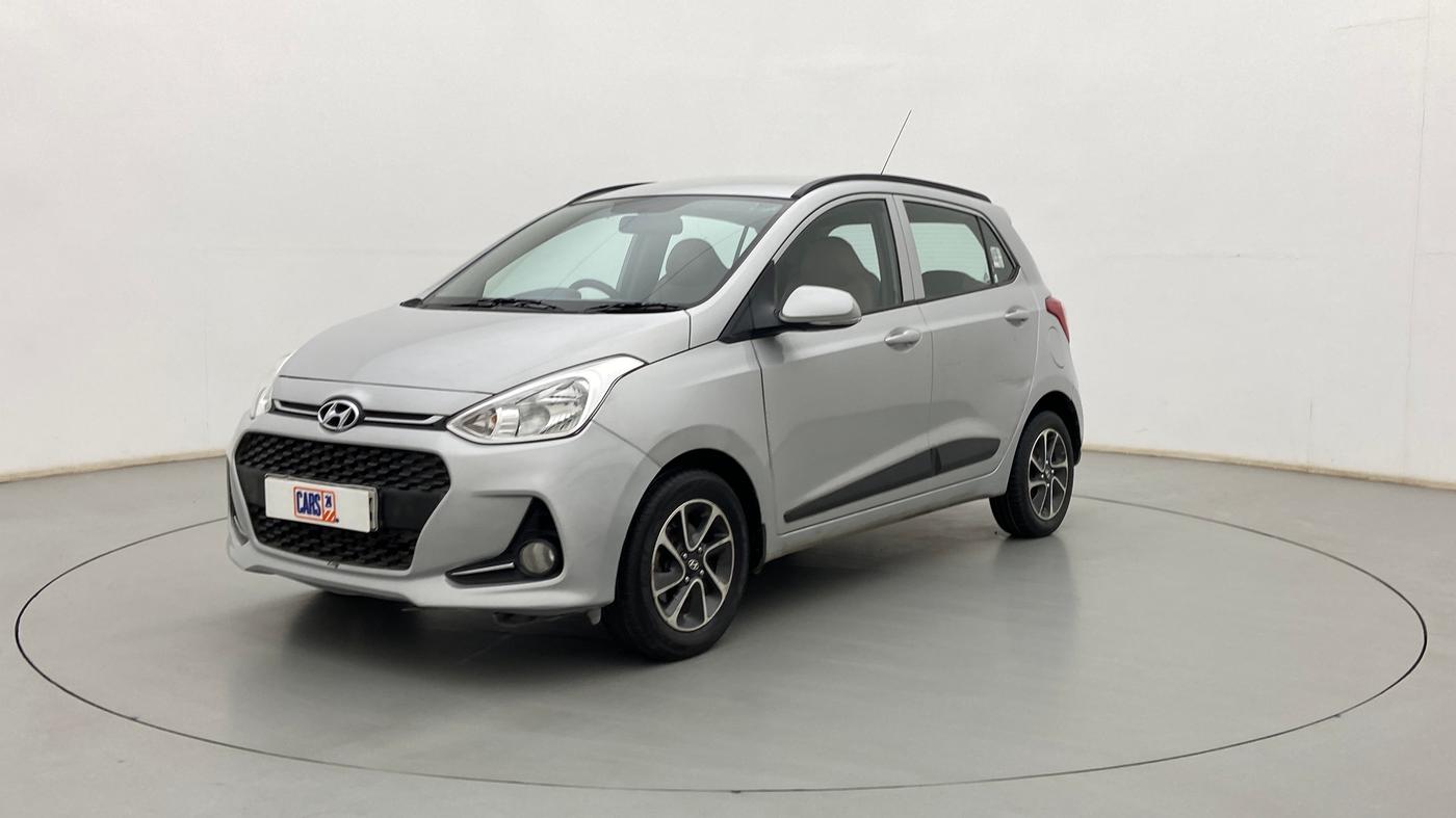 2018 Hyundai Grand i10 SPORTZ AT 1.2 KAPPA VTVT, Petrol, Automatic, 67,778 km, Left Front Diagonal
