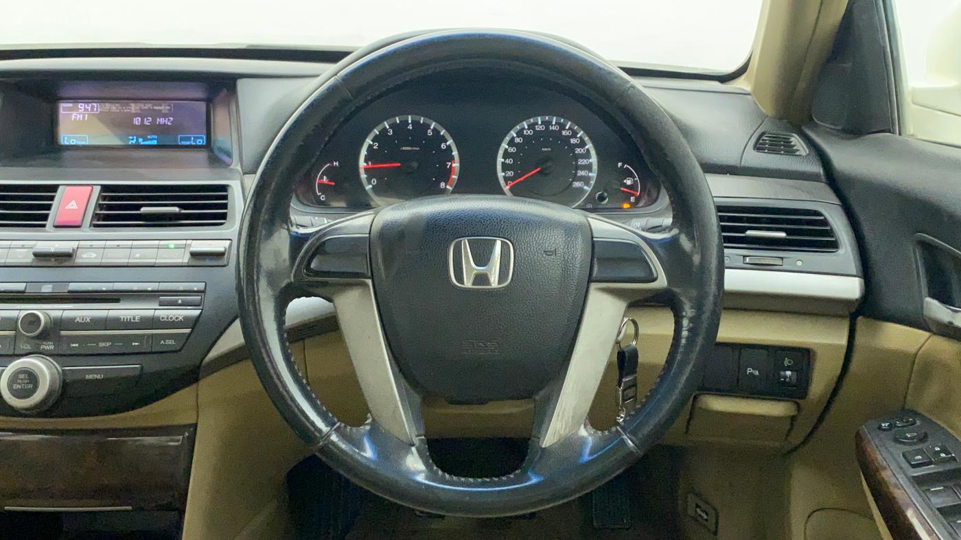 2010 Honda Accord 2.4L INSPIRE MT, Petrol, Manual, 50,045 km, Steering Wheel Close Up