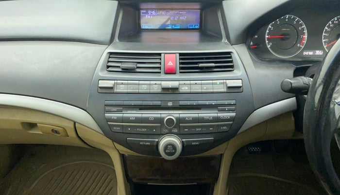 2010 Honda Accord 2.4L INSPIRE MT, Petrol, Manual, 50,045 km, Air Conditioner