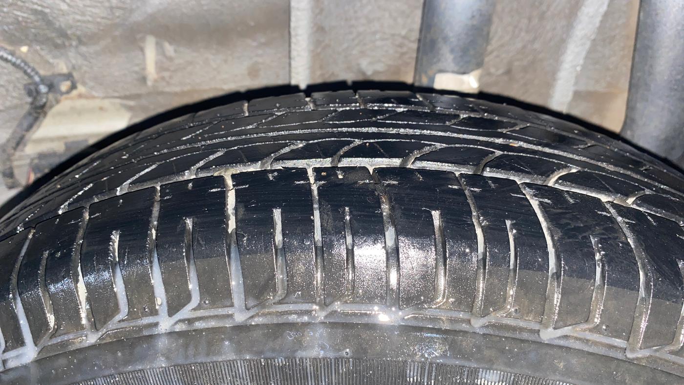 2020 Tata TIAGO NRG PETROL, Petrol, Manual, 44,242 km, Left Rear Tyre Tread