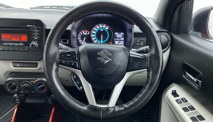 2017 Maruti IGNIS DELTA 1.2 K12 AMT, Petrol, Automatic, 23,729 km, Steering Wheel Close Up