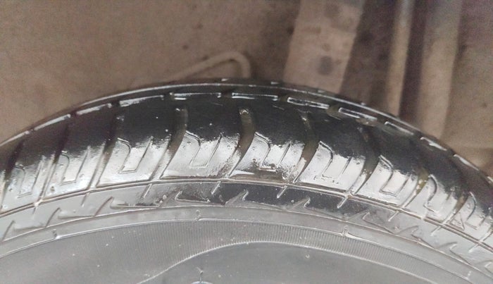 2018 Datsun Go T, Petrol, Manual, 28,485 km, Left Rear Tyre Tread