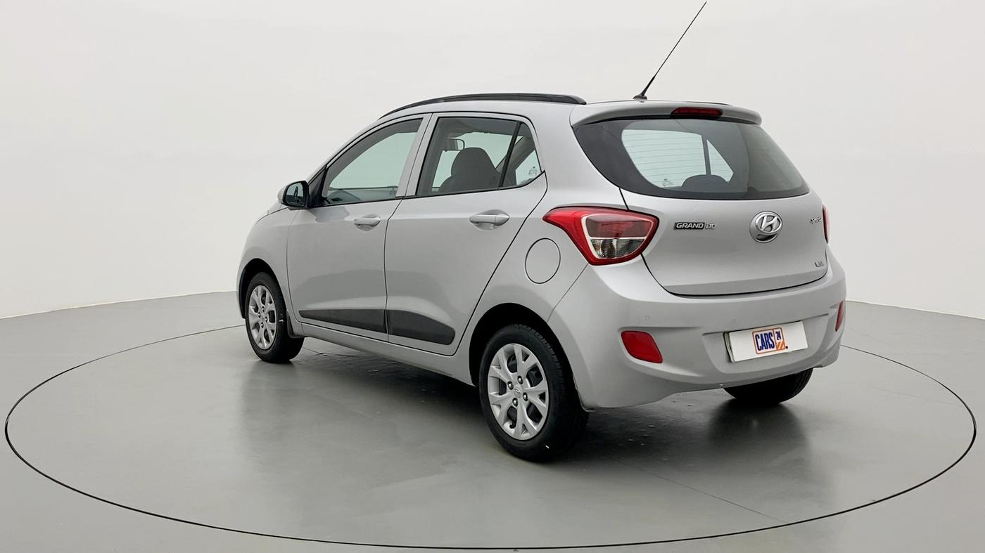 2016 Hyundai Grand i10 SPORTZ 1.2 KAPPA VTVT, Petrol, Manual, 66,955 km, Left Back Diagonal