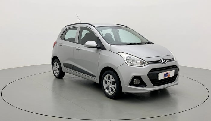 2016 Hyundai Grand i10 SPORTZ 1.2 KAPPA VTVT, Petrol, Manual, 66,955 km, Right Front Diagonal