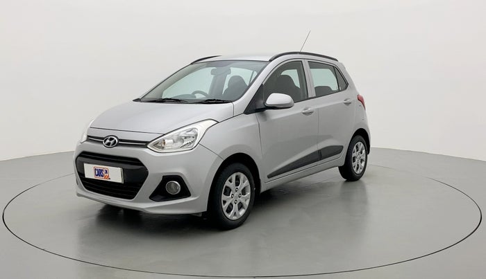 2016 Hyundai Grand i10 SPORTZ 1.2 KAPPA VTVT, Petrol, Manual, 66,955 km, Left Front Diagonal