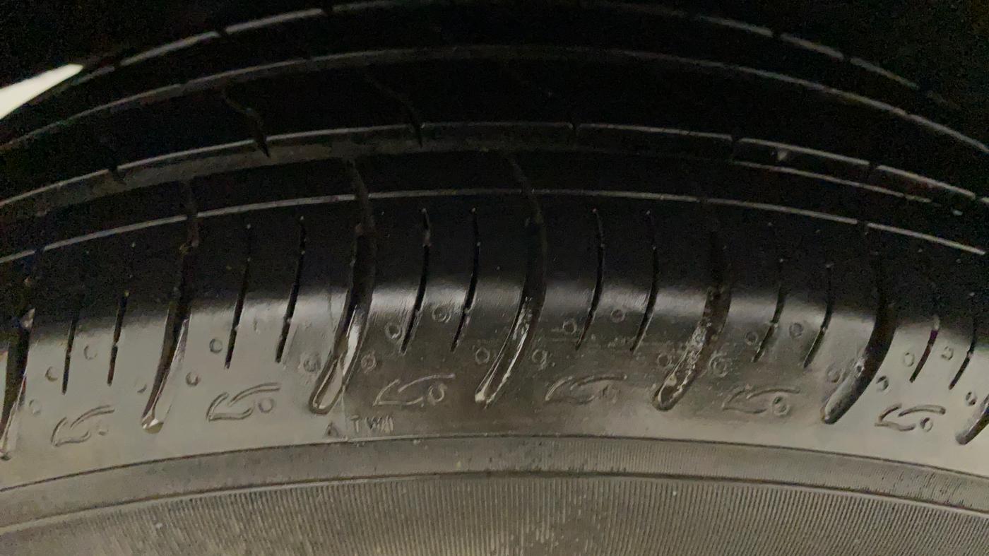 2021 Maruti Baleno DELTA PETROL 1.2, Petrol, Manual, 10,972 km, Right Rear Tyre Tread