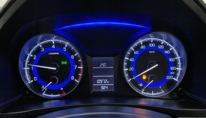 2021 Maruti Baleno DELTA PETROL 1.2, Petrol, Manual, 10,972 km, Odometer Image