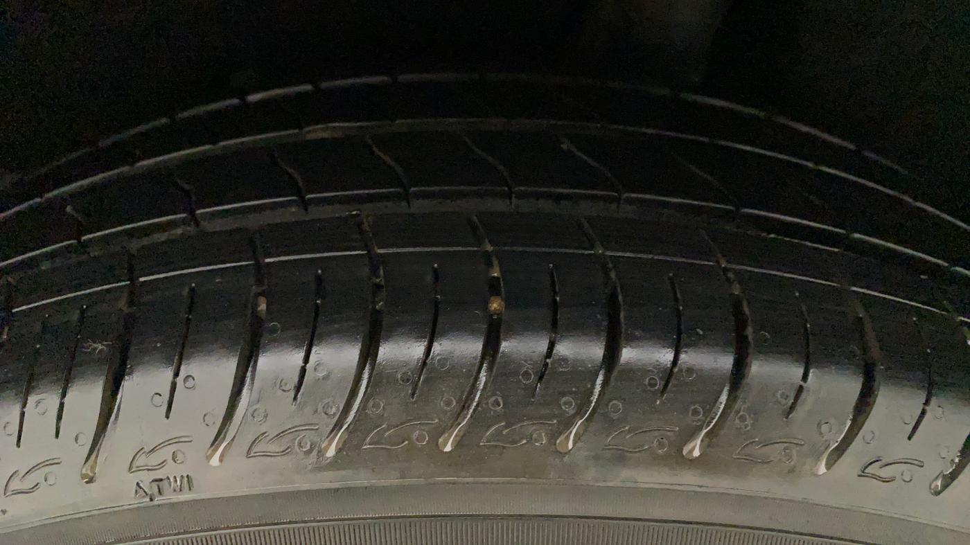 2021 Maruti Baleno DELTA PETROL 1.2, Petrol, Manual, 10,972 km, Left Rear Tyre Tread