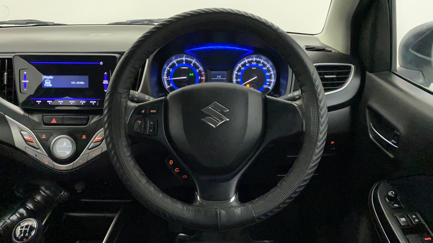 2021 Maruti Baleno DELTA PETROL 1.2, Petrol, Manual, 10,972 km, Steering Wheel Close Up