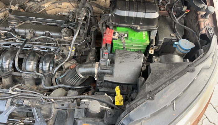 2017 Ford Ecosport TITANIUM 1.5L PETROL, Petrol, Manual, 1,22,866 km, Engine View - Left