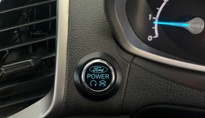 2017 Ford Ecosport TITANIUM 1.5L PETROL, Petrol, Manual, 1,22,866 km, Keyless Start/ Stop Button