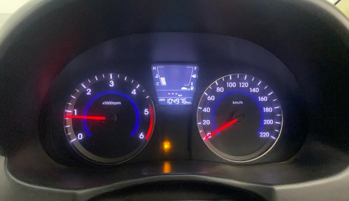 2014 Hyundai Verna FLUIDIC 1.6 CRDI SX, Diesel, Manual, 1,04,935 km, Odometer Image