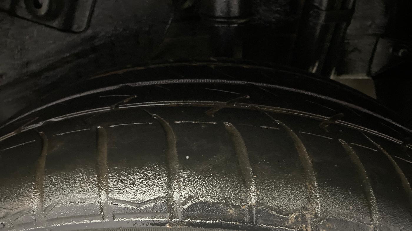 2021 Tata NEXON XM DIESEL, Diesel, Manual, 75,887 km, Left Rear Tyre Tread