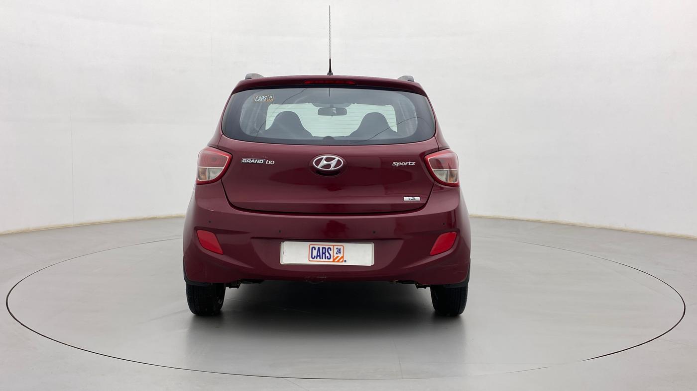 2016 Hyundai Grand i10 SPORTZ 1.2 KAPPA VTVT, Petrol, Manual, 54,631 km, Back/Rear