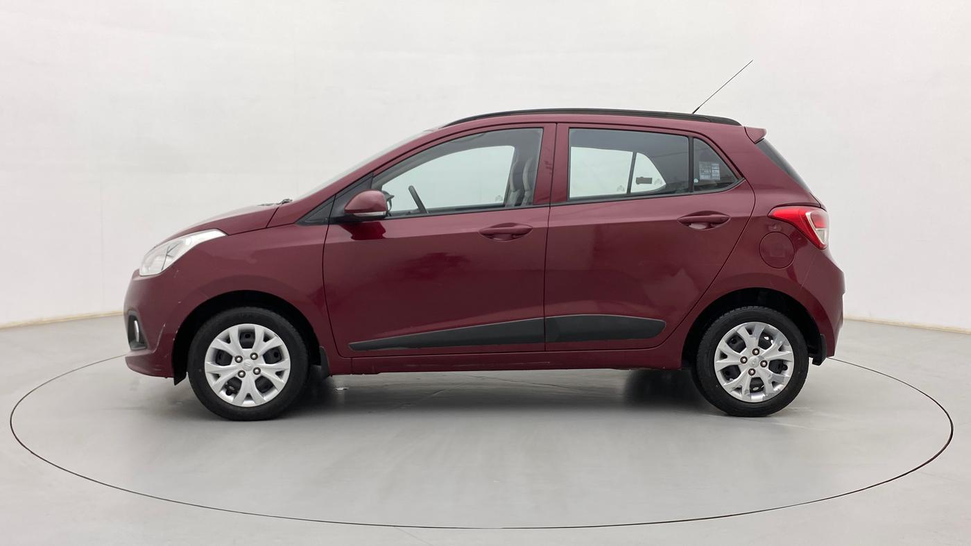 2016 Hyundai Grand i10 SPORTZ 1.2 KAPPA VTVT, Petrol, Manual, 54,631 km, Left Side