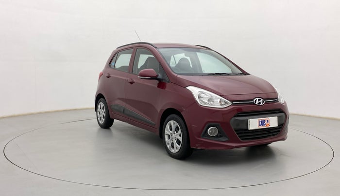 2016 Hyundai Grand i10 SPORTZ 1.2 KAPPA VTVT, Petrol, Manual, 54,631 km, Right Front Diagonal
