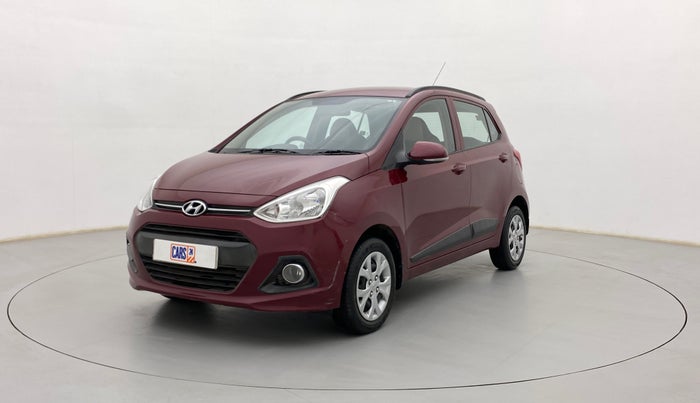 2016 Hyundai Grand i10 SPORTZ 1.2 KAPPA VTVT, Petrol, Manual, 54,631 km, Left Front Diagonal