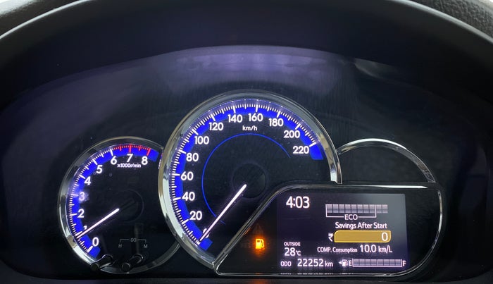 2018 Toyota YARIS G MT, Petrol, Manual, 22,251 km, Odometer Image