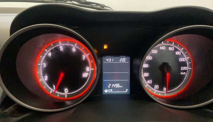 2020 Maruti Swift ZXI, Petrol, Manual, 21,510 km, Odometer Image