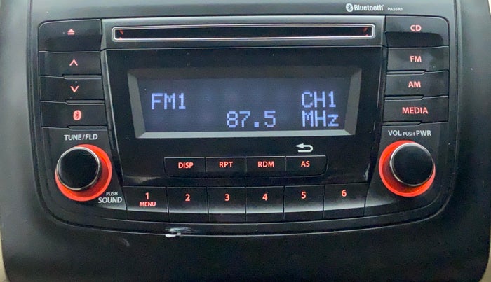 2019 Maruti Dzire VXI, Petrol, Manual, 11,583 km, Infotainment System