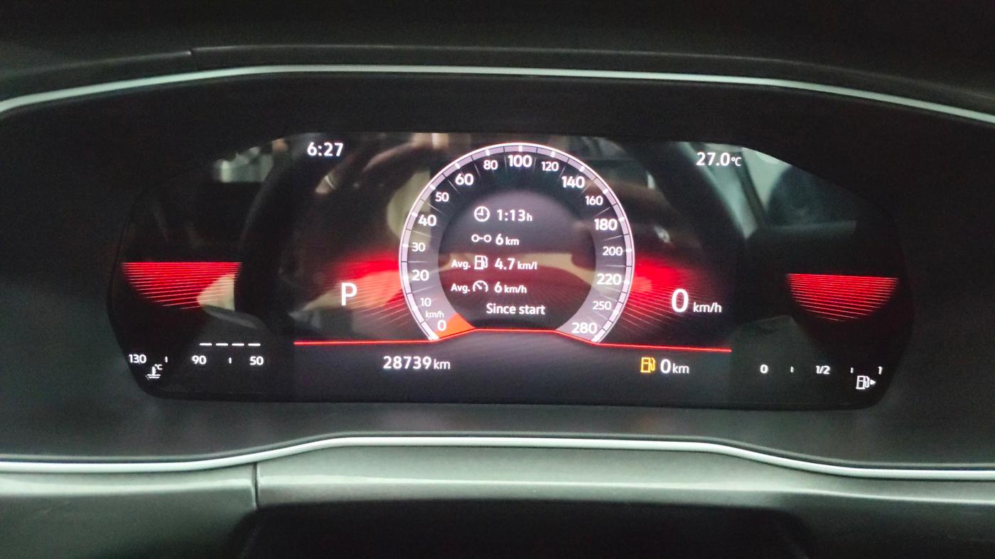 2023 Volkswagen TAIGUN  Topline 1.0 TSI AT (Electric Seats), Petrol, Automatic, 28,799 km, Odometer Image