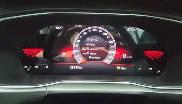 2023 Volkswagen TAIGUN  Topline 1.0 TSI AT (Electric Seats), Petrol, Automatic, 28,732 km, Odometer Image