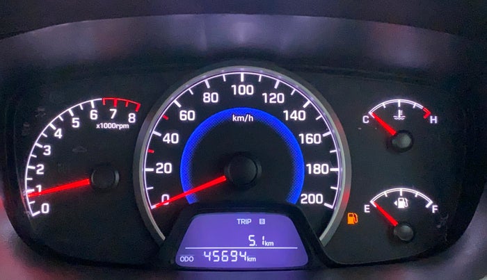2017 Hyundai Grand i10 MAGNA 1.2 KAPPA VTVT, Petrol, Manual, 45,769 km, Odometer Image