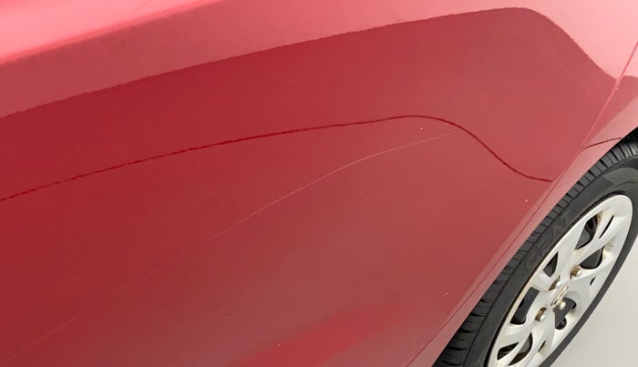 2017 Hyundai Grand i10 MAGNA 1.2 KAPPA VTVT, Petrol, Manual, 45,769 km, Rear left door - Minor scratches