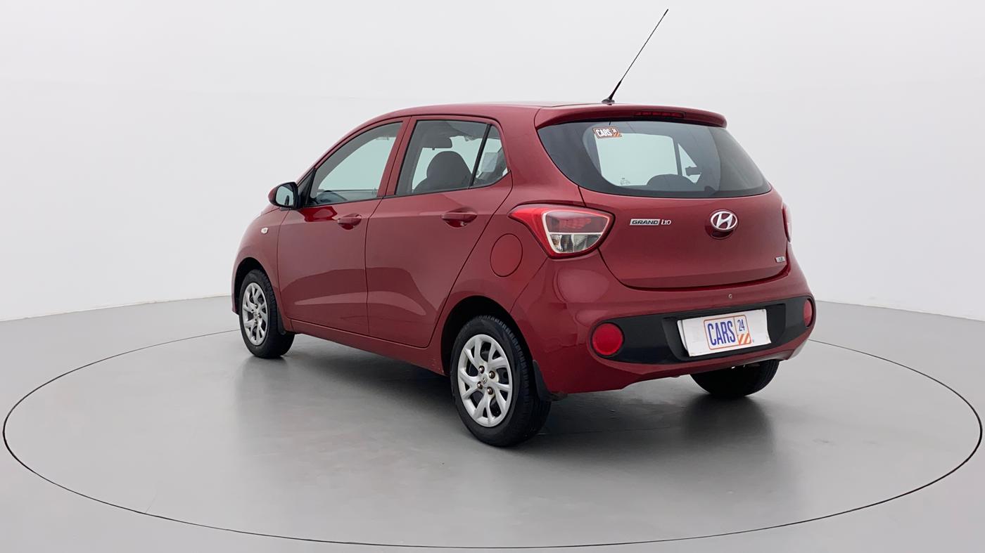 2017 Hyundai Grand i10 MAGNA 1.2 KAPPA VTVT, Petrol, Manual, 45,769 km, Left Back Diagonal