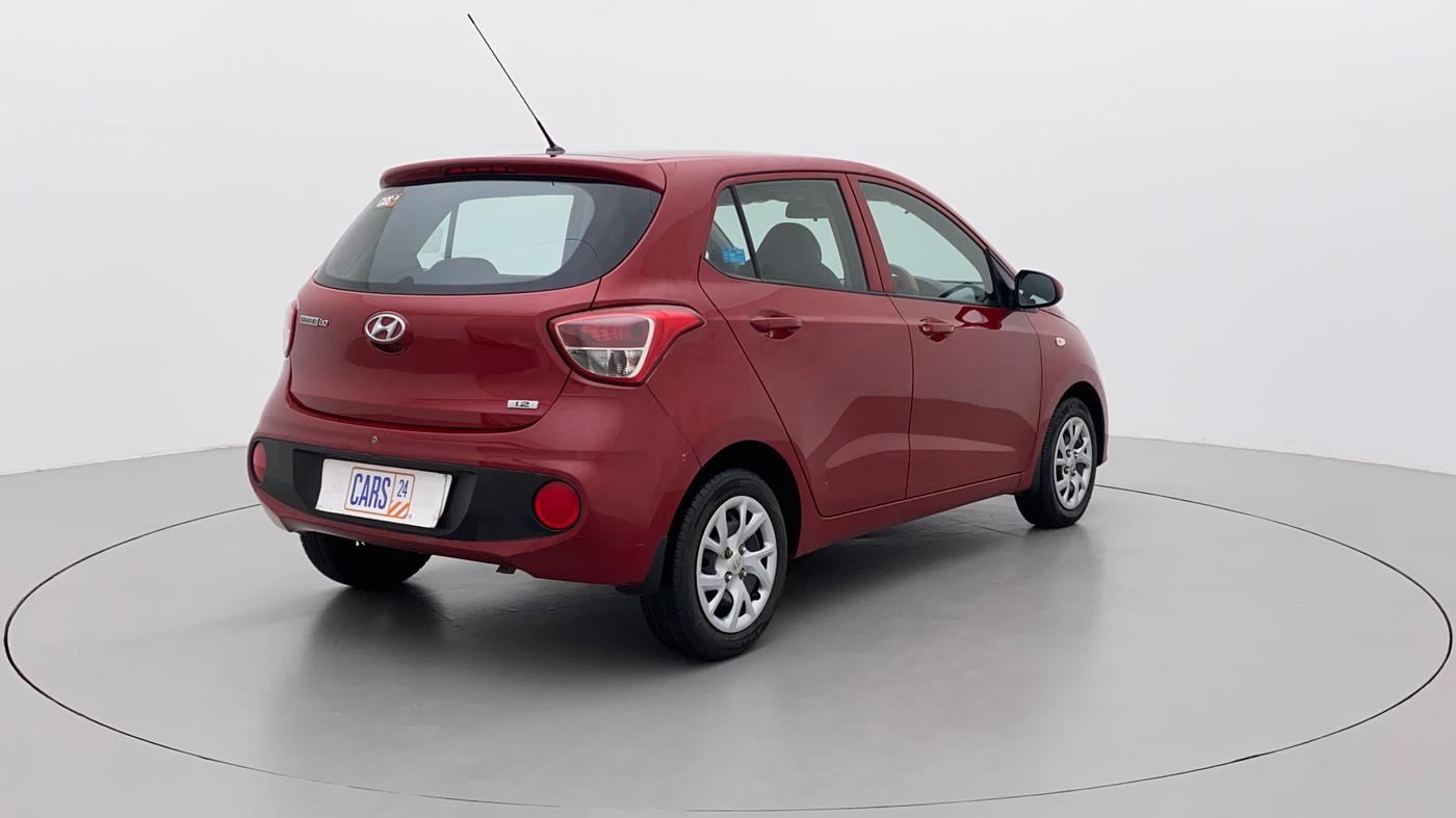 2017 Hyundai Grand i10 MAGNA 1.2 KAPPA VTVT, Petrol, Manual, 45,769 km, Right Back Diagonal