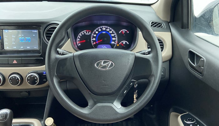 2017 Hyundai Grand i10 MAGNA 1.2 KAPPA VTVT, Petrol, Manual, 34,029 km, Steering Wheel Close Up