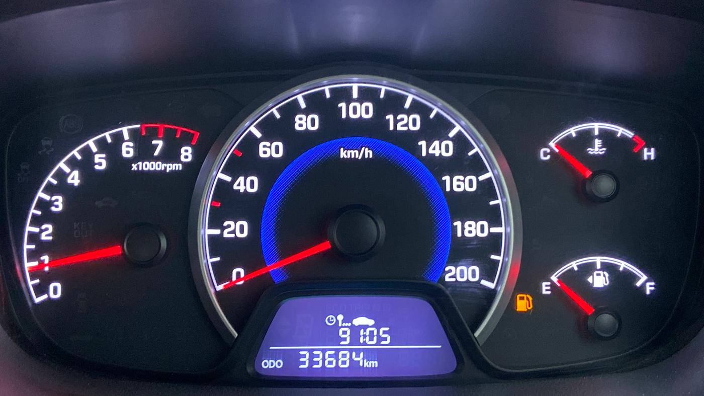 2017 Hyundai Grand i10 MAGNA 1.2 KAPPA VTVT, Petrol, Manual, 34,029 km, Odometer Image