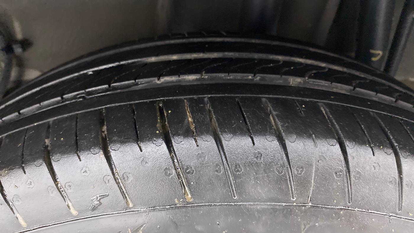 2021 Tata Tiago XT PETROL, Petrol, Manual, 18,297 km, Left Rear Tyre Tread