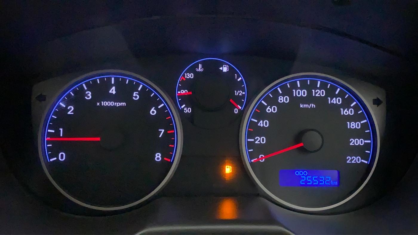 2013 Hyundai i20 MAGNA 1.2, Petrol, Manual, 25,625 km, Odometer Image